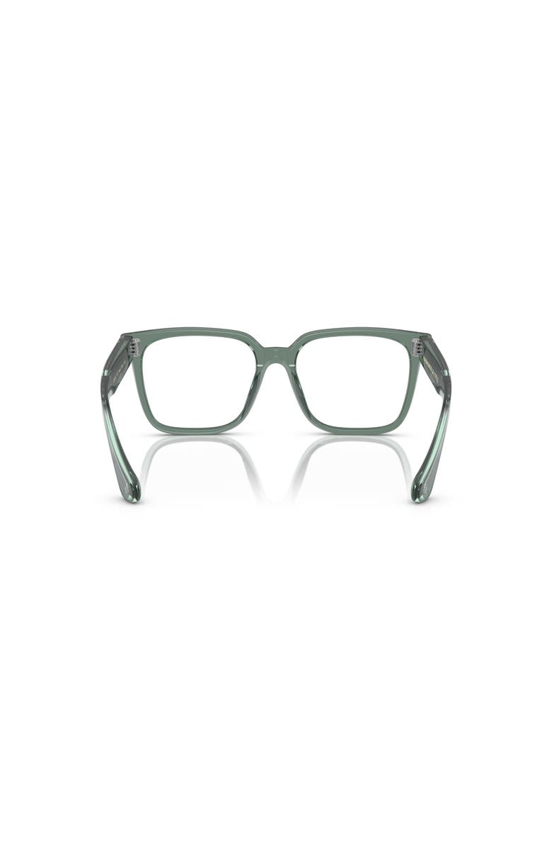 Oliver Peoples 53mm Square optical glasses, Alternate, color, Green