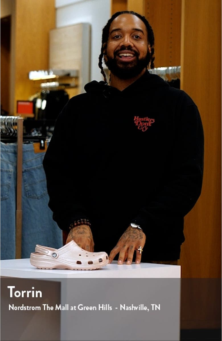 Classic Shimmer Clog, sales video thumbnail