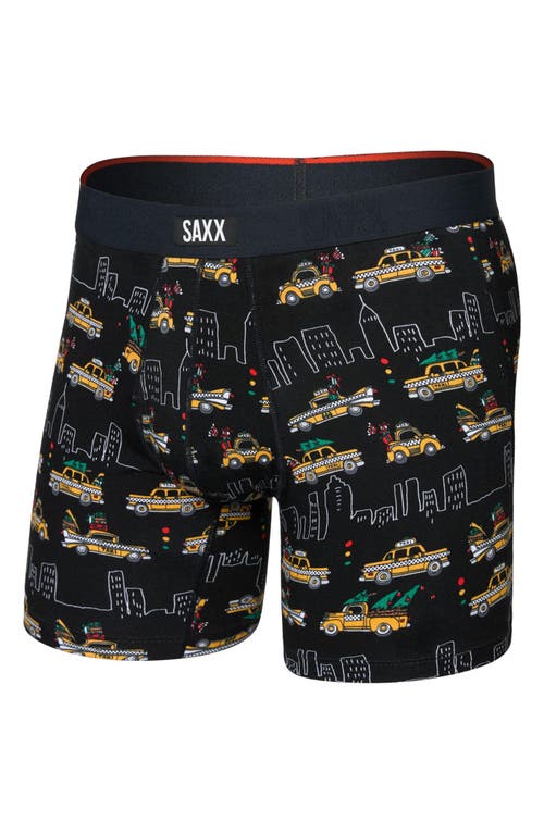 Saxx Vibe Xtra Soft Comfort Boxer Briefs In Black