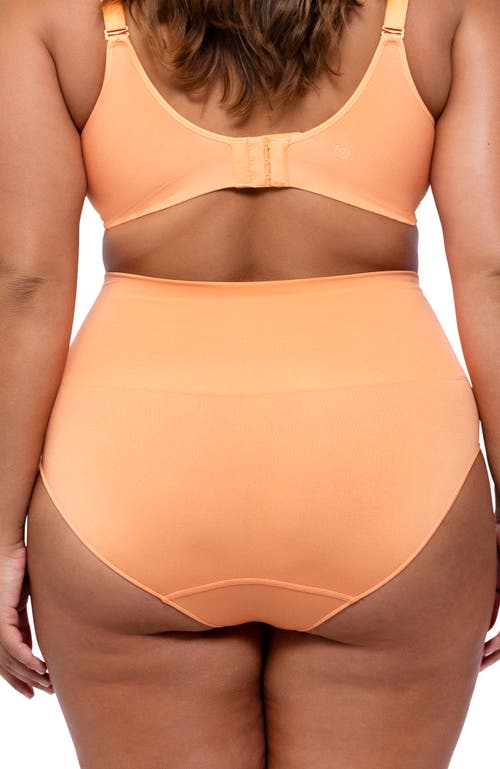 Underoutfit Smoothing At Waist Brief In Orange