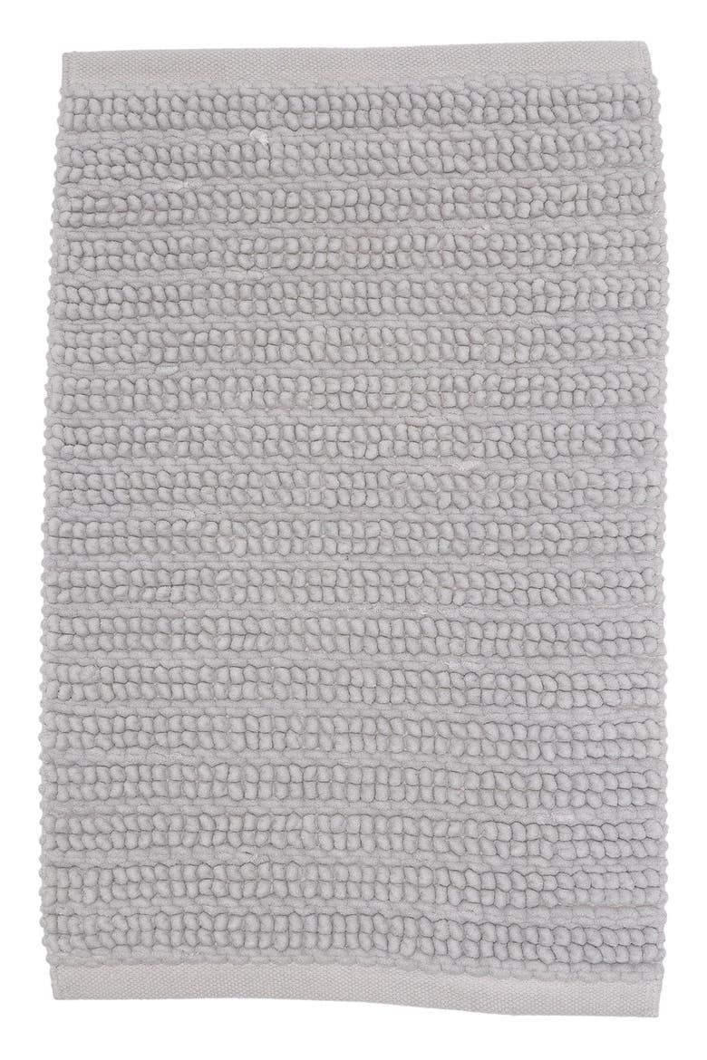 Tufted Bath Mat, Main, color, GREY MICRO