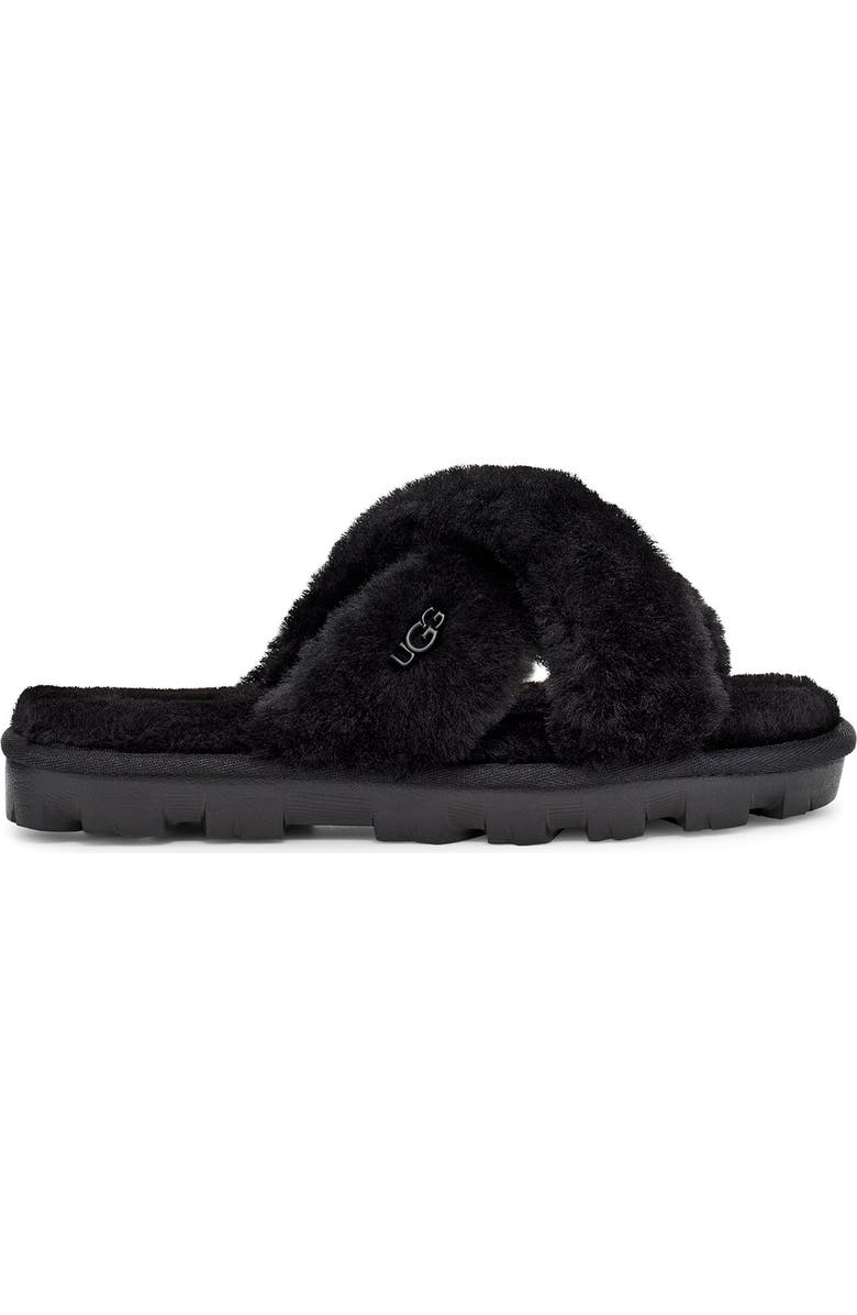 UGG<sup>®</sup> Fuzzette Genuine Shearling Slipper, Alternate, color,