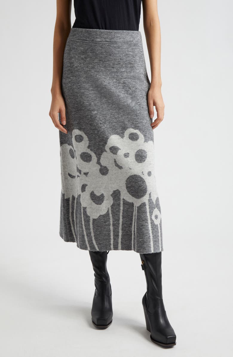 Marimekko Pieli Lammet Jacquard Knit Skirt | Nordstromrack