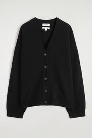 COS Cashmere Relaxed-Fit V-Neck Cardigan
