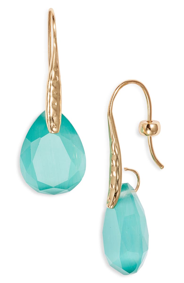 Nordstrom Teardrop Semiprecious Stone Drop Earrings, Main, color,