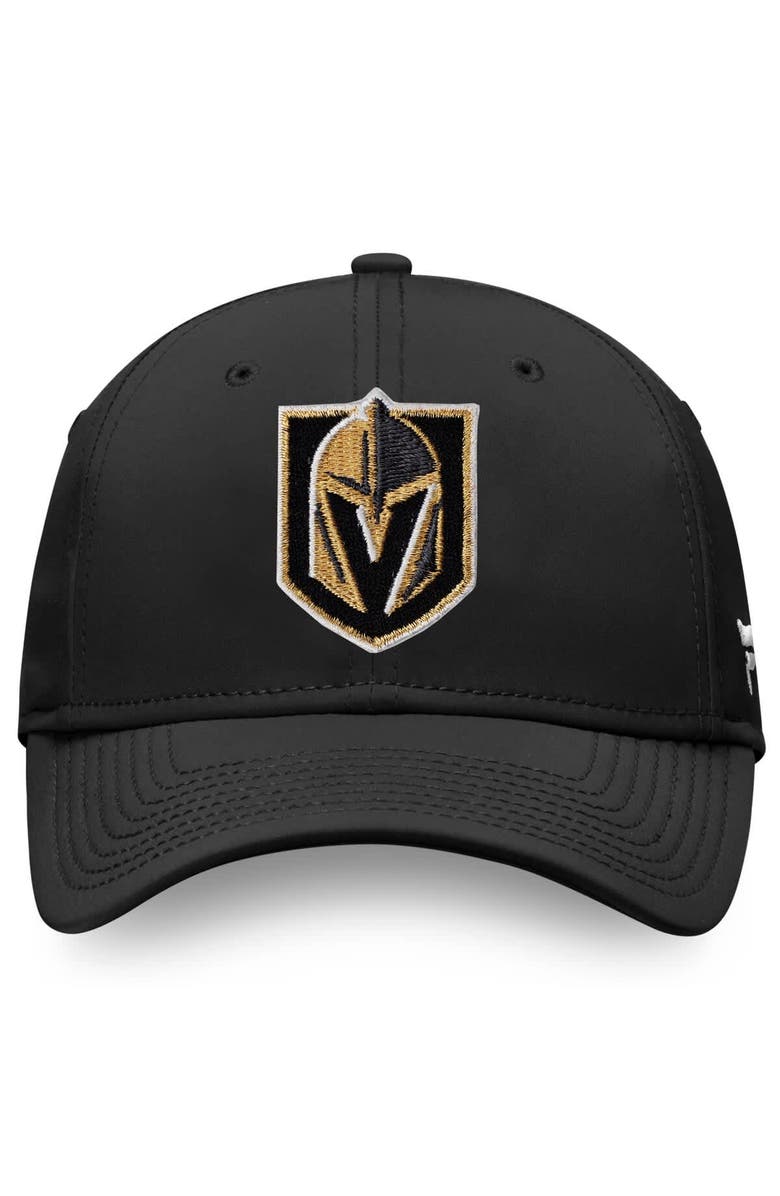 FANATICS Men's Fanatics Black Vegas Golden Knights Core Speed Flex Hat, Alternate, color, Black