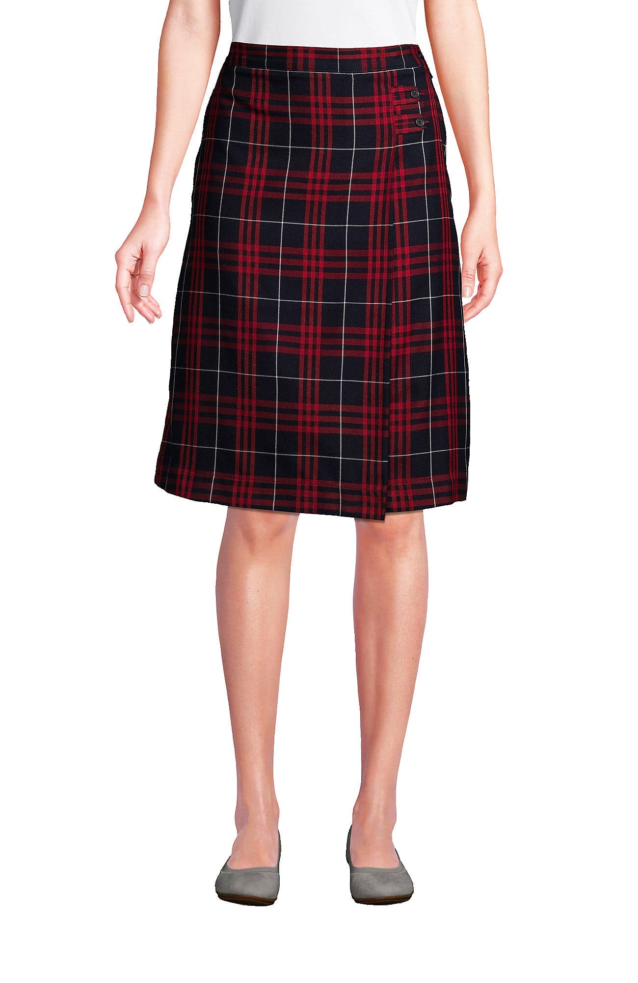 Classic Navy Large Plaid