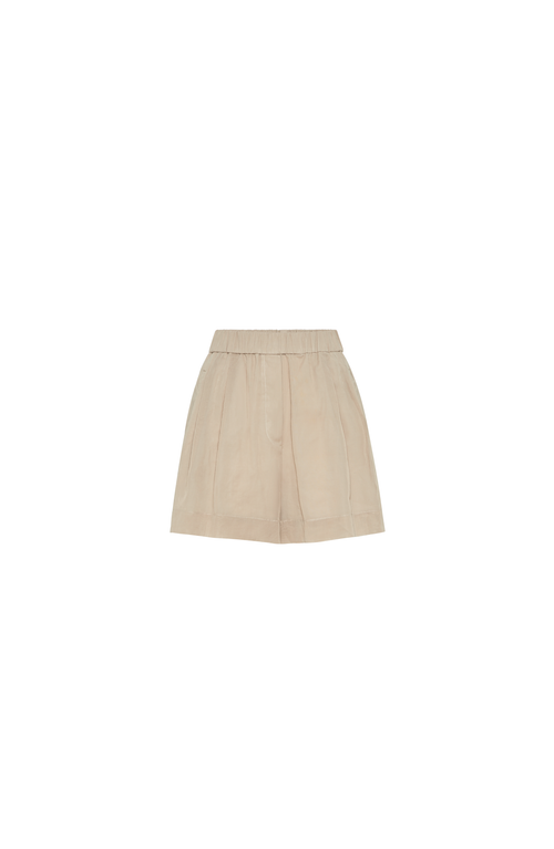 Brunello Cucinelli Organza Baggy Shorts