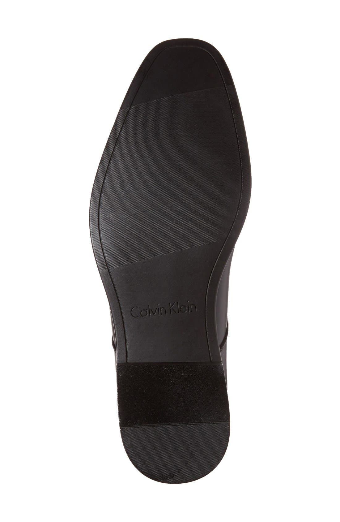 Calvin Klein 'Dorrel' Plain Toe Derby, Alternate, color, 