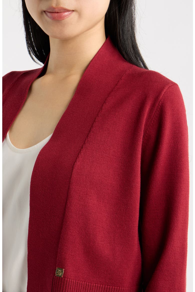 Kissing Front Crop Shrug, Alternate, color, NEW BURGUNDY