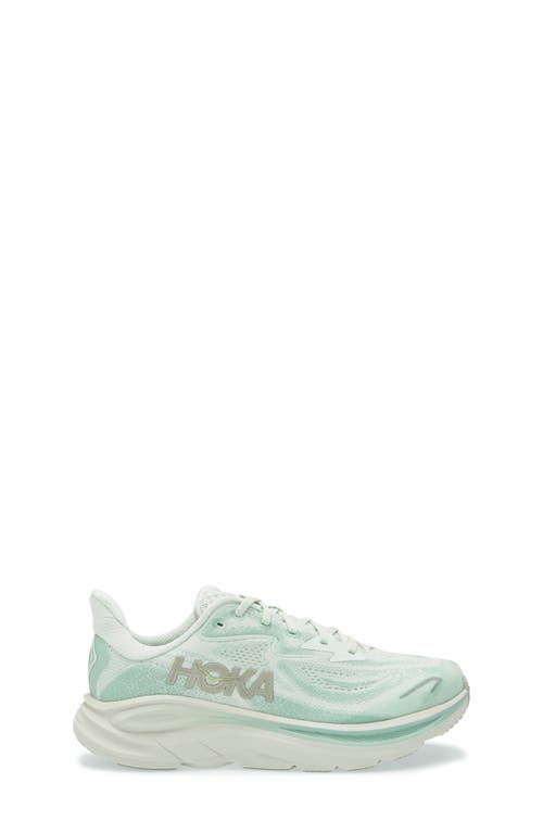 Hoka Kids' Clifton 10 Running Sneaker In Green