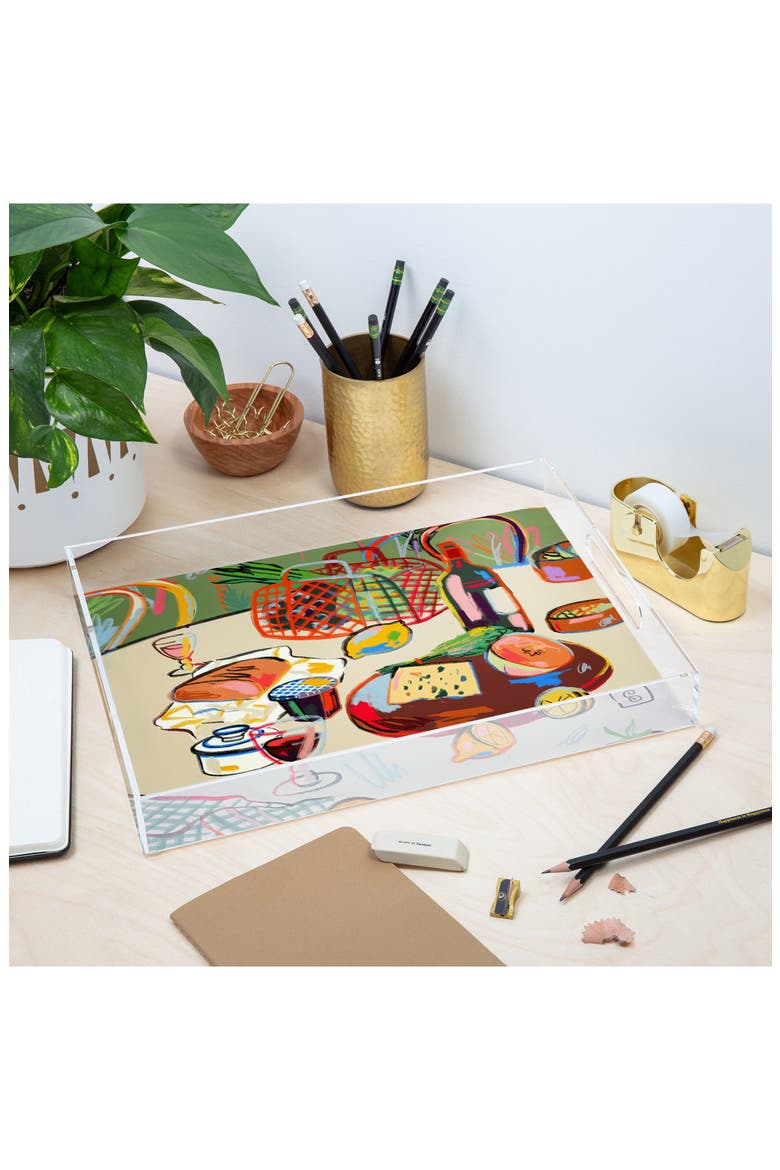 Wine Break Decorative Tray, Alternate, color, MULTI