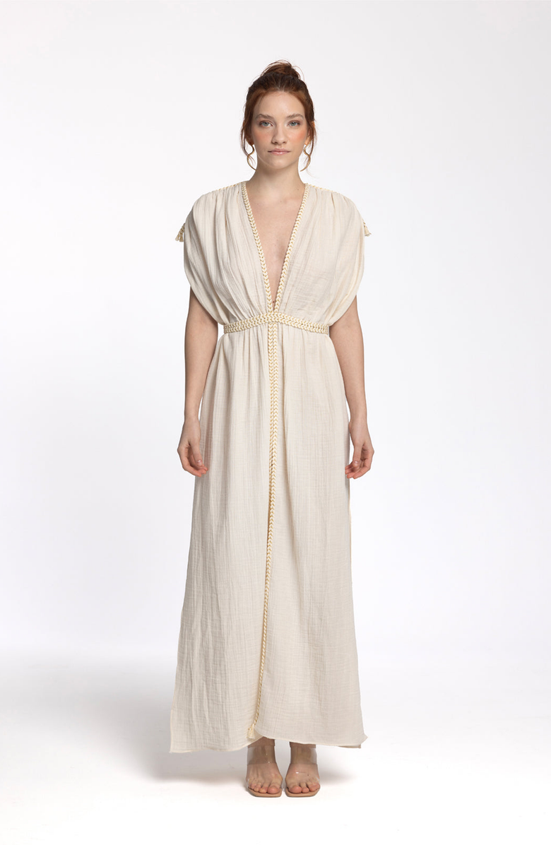 Monlicia Helen Maxi Dress, Main, color, Ivory