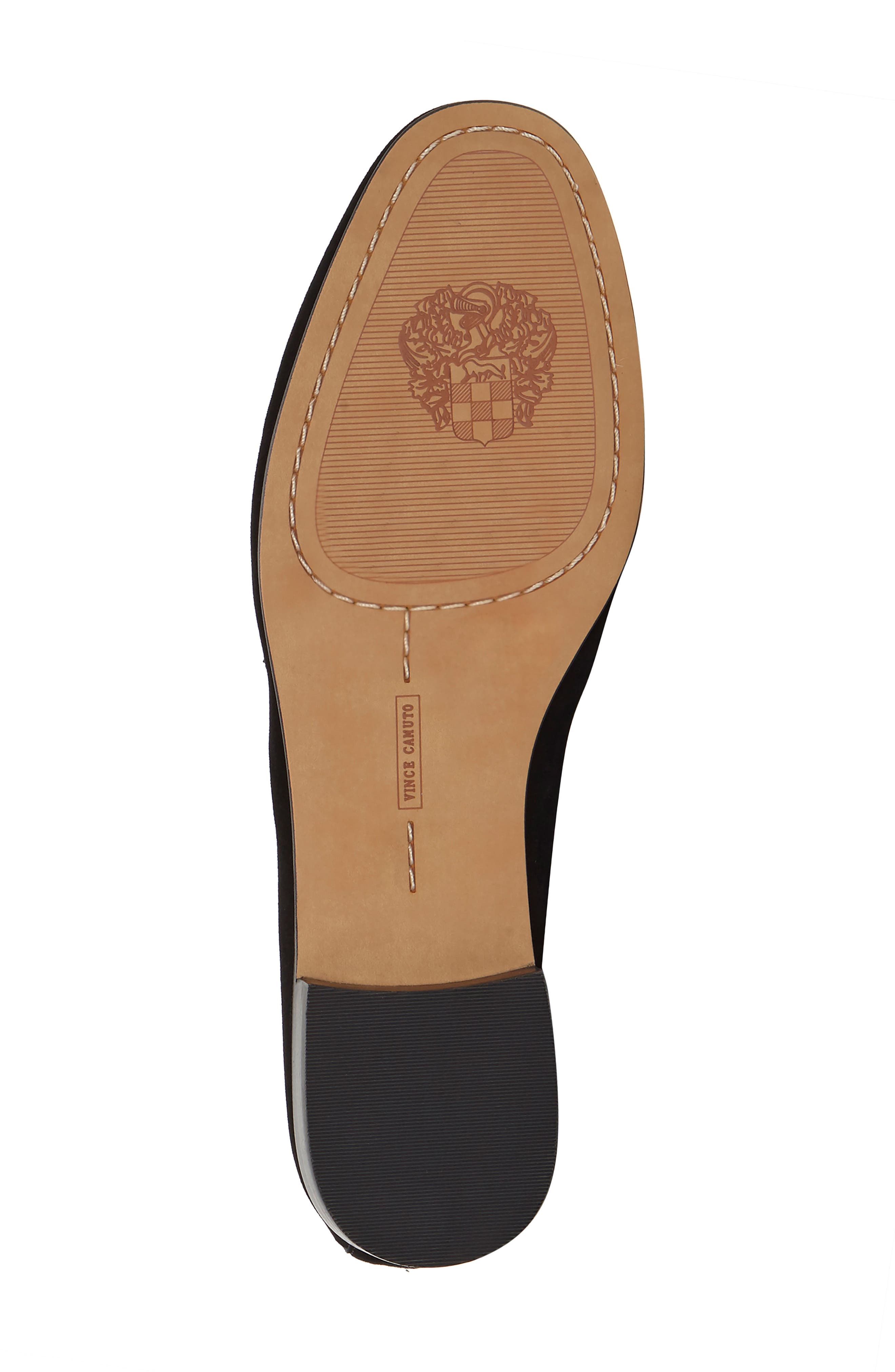 Macinda Penny Loafer, Alternate, color, BLACK SUEDE