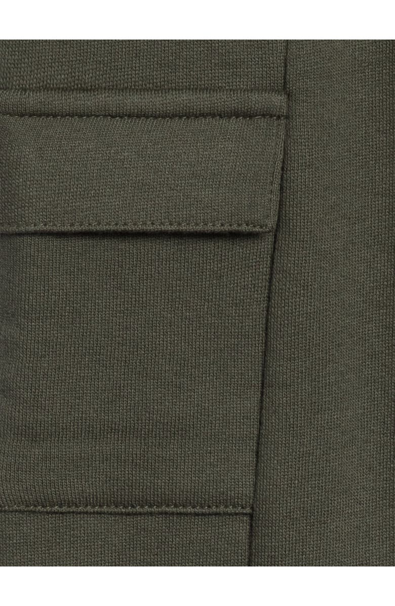 Kendi Dallis Fleece Cargo Sweatpants, Alternate, color, Pine