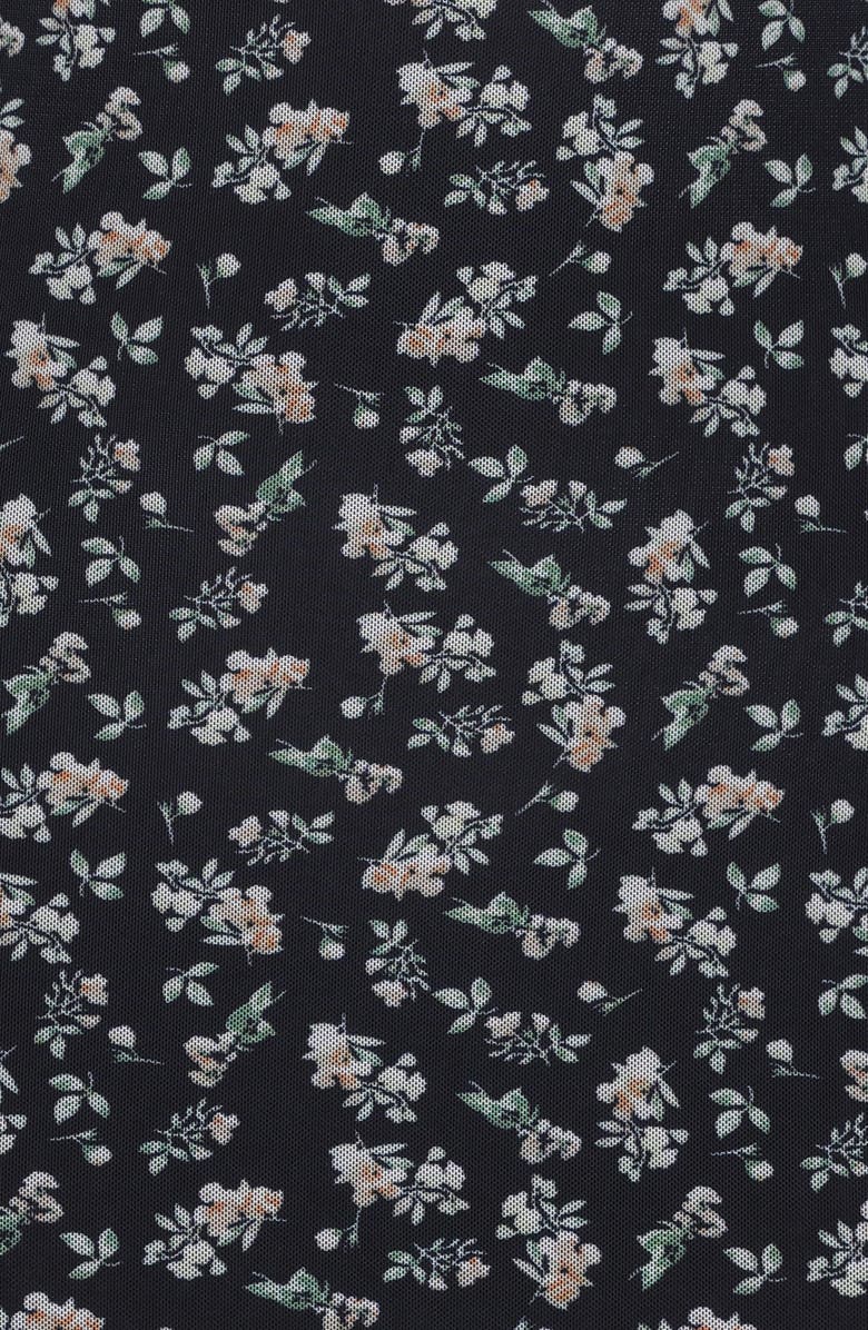 Petal & Pup Brissa Floral Sleeveless Maxi Dress, Alternate, color, Black Floral