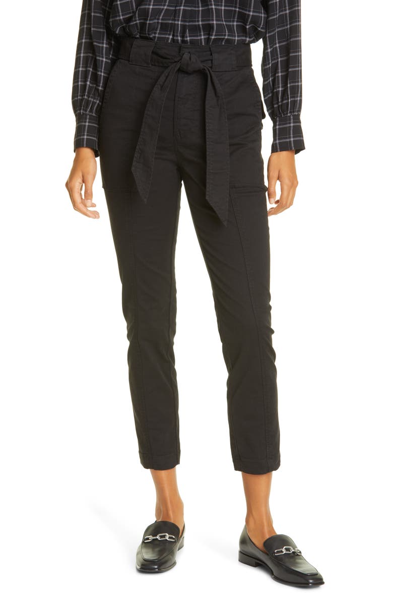 La Vie Rebecca Taylor Patrice Tapered Ankle Pants, Main, color, 