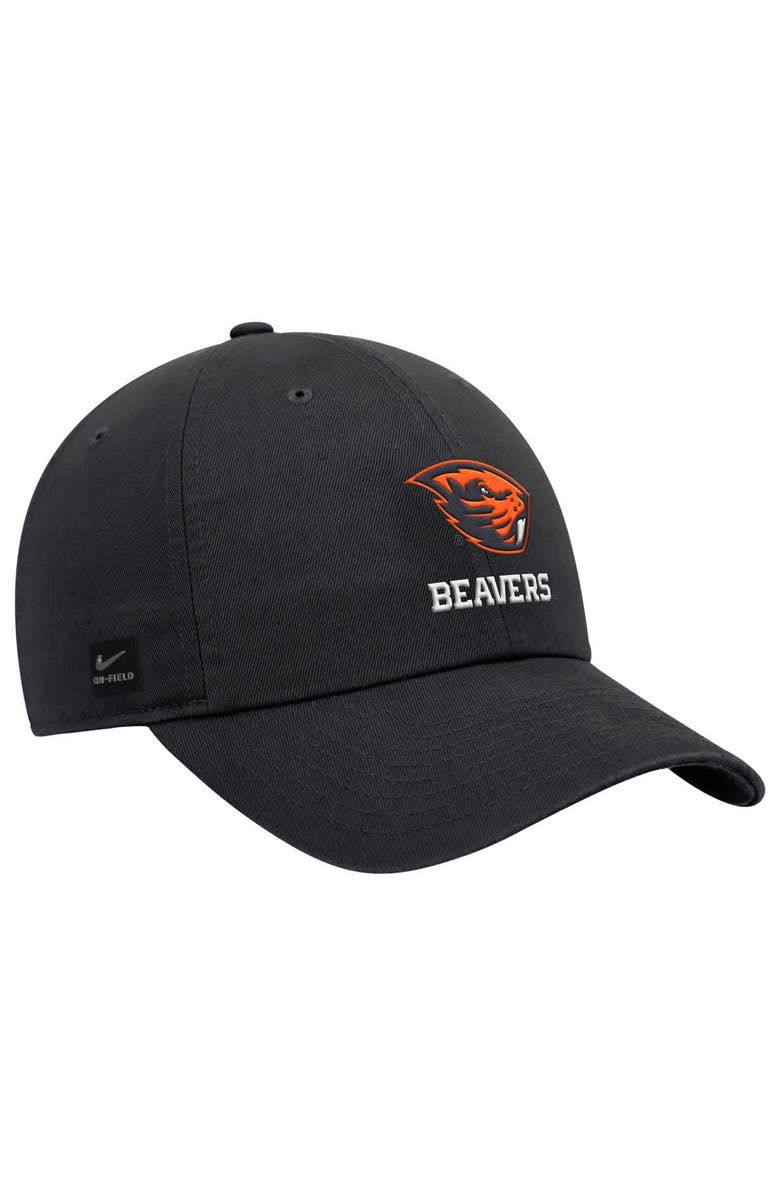Nike Men's Nike Black Oregon State Beavers 2025 On-Field Club Adjustable Hat, Alternate, color, Black
