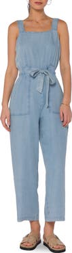 VELVET HEART Square Neck Wide Leg Jumpsuit
