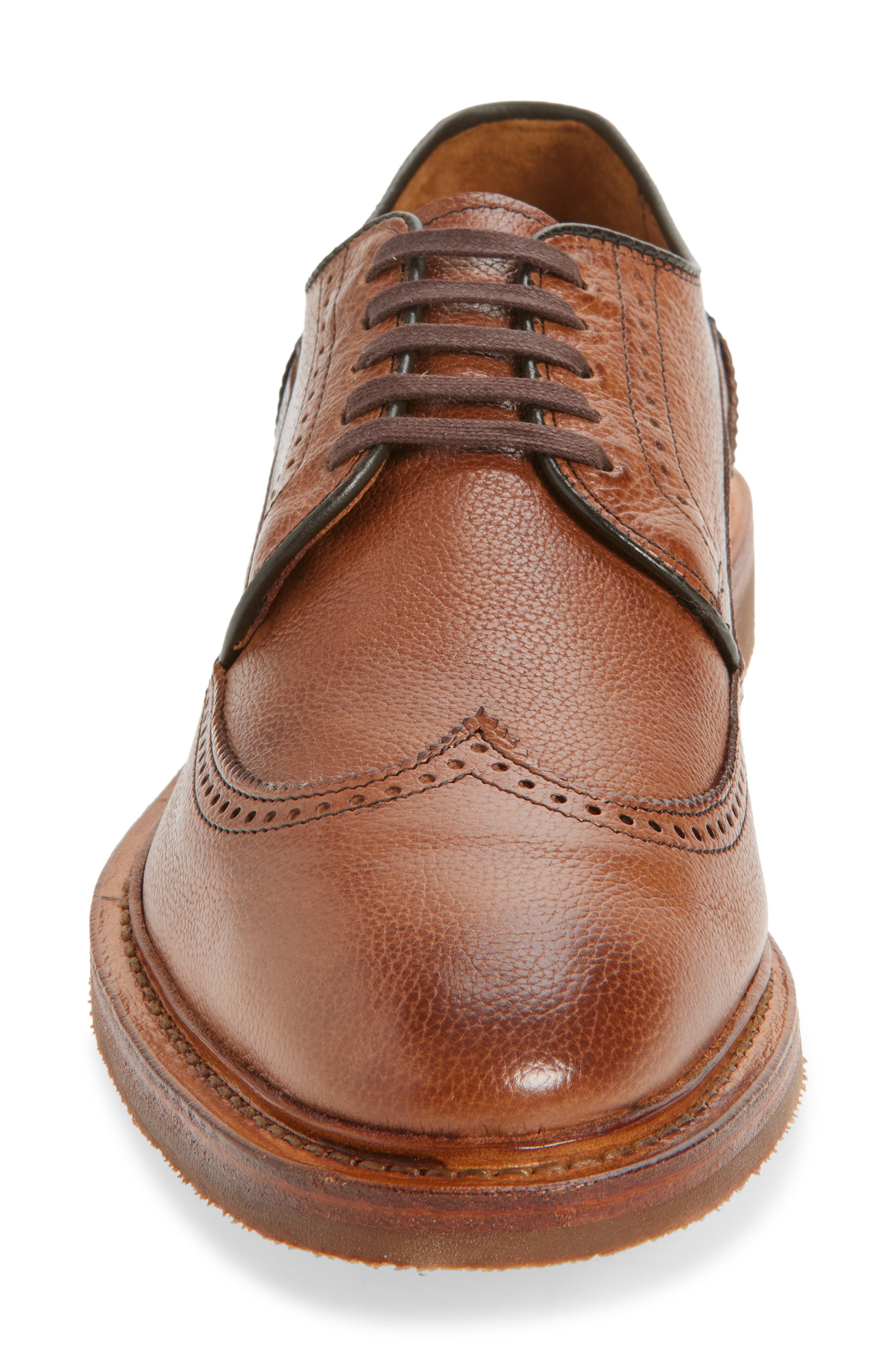 Allen Edmonds Winstonverse Longwing Derby, Alternate, color, Chili