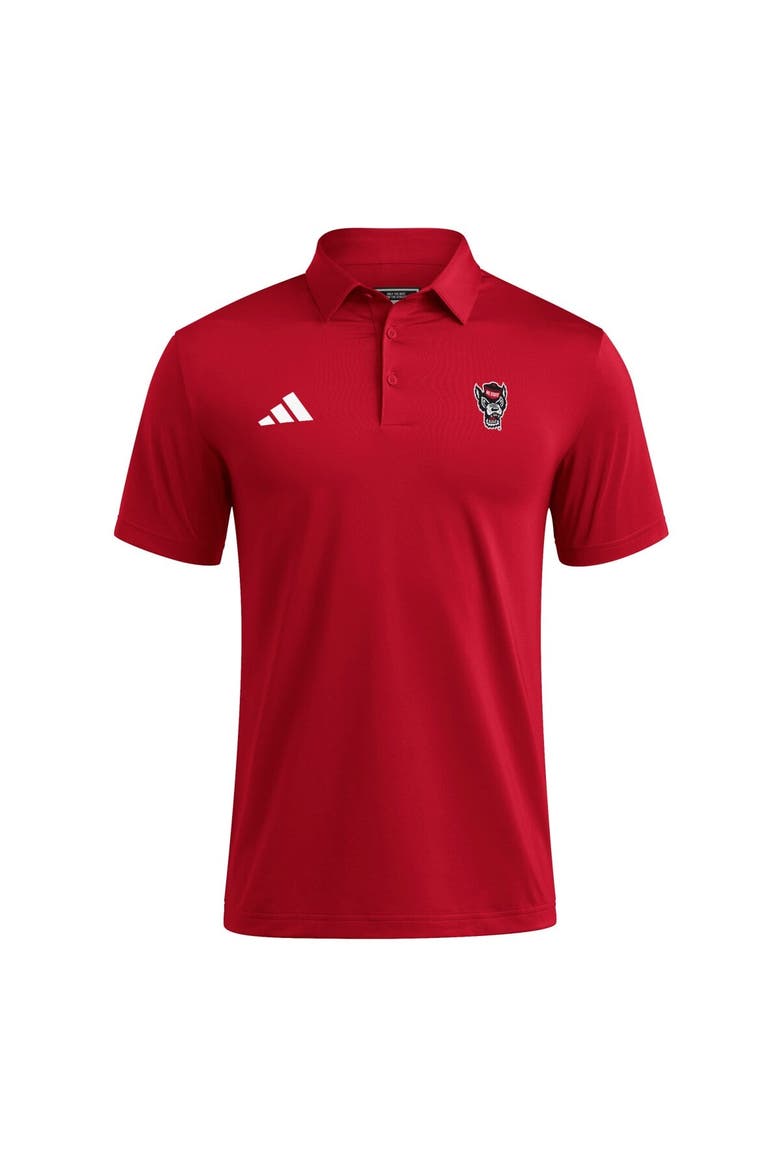 Men's adidas Red NC State Wolfpack Ultimate 365 Polo, Alternate, color, Red
