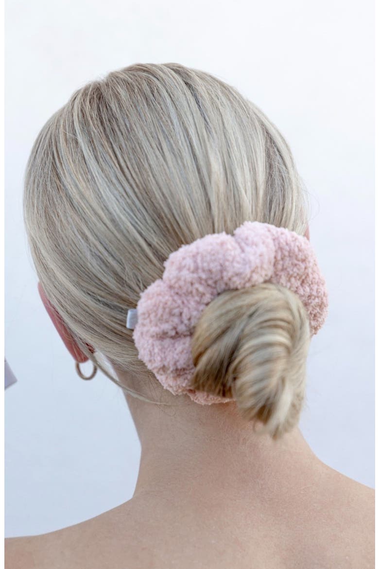 Spa Wrap & Scrunchie Set $74 Value, Alternate, color, CLOUD PINK