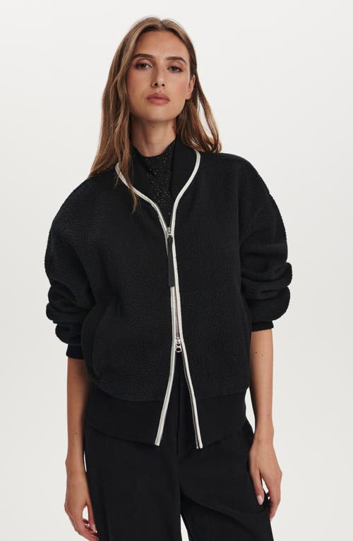 Varley Hansley Fleece Jacket In Black