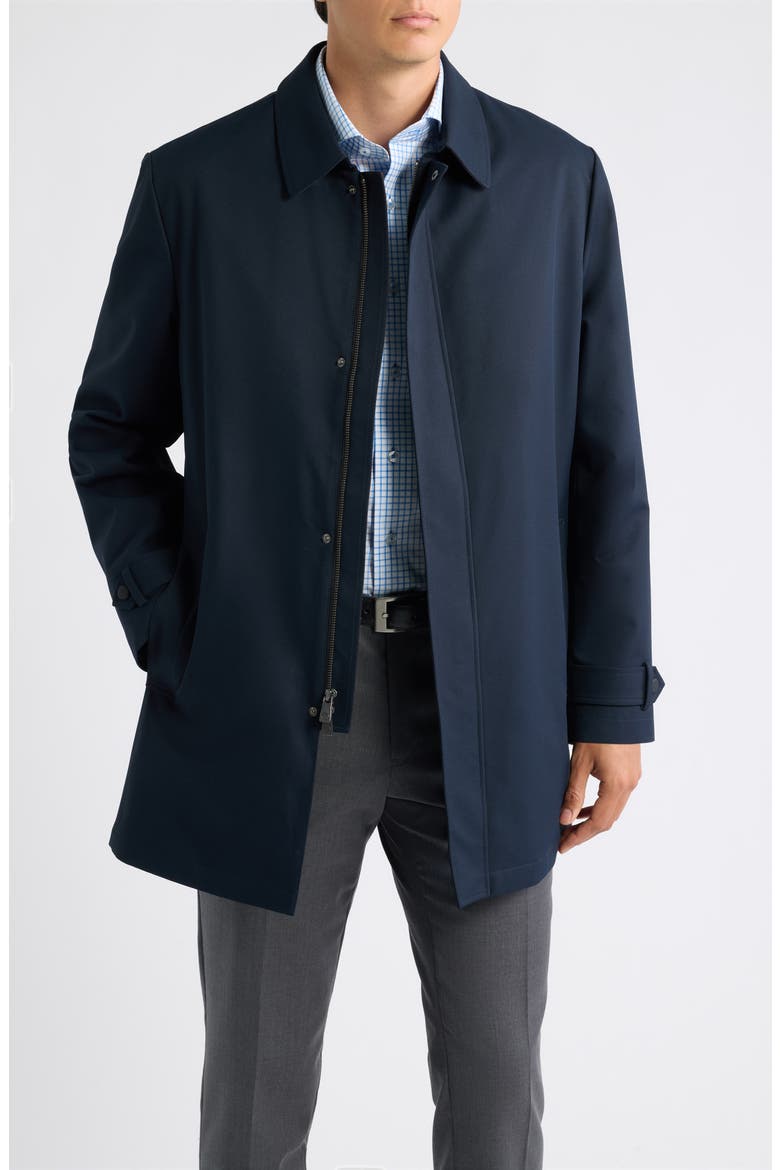 Milo Waterproof All-Weather Coat, Main, color, NAVY