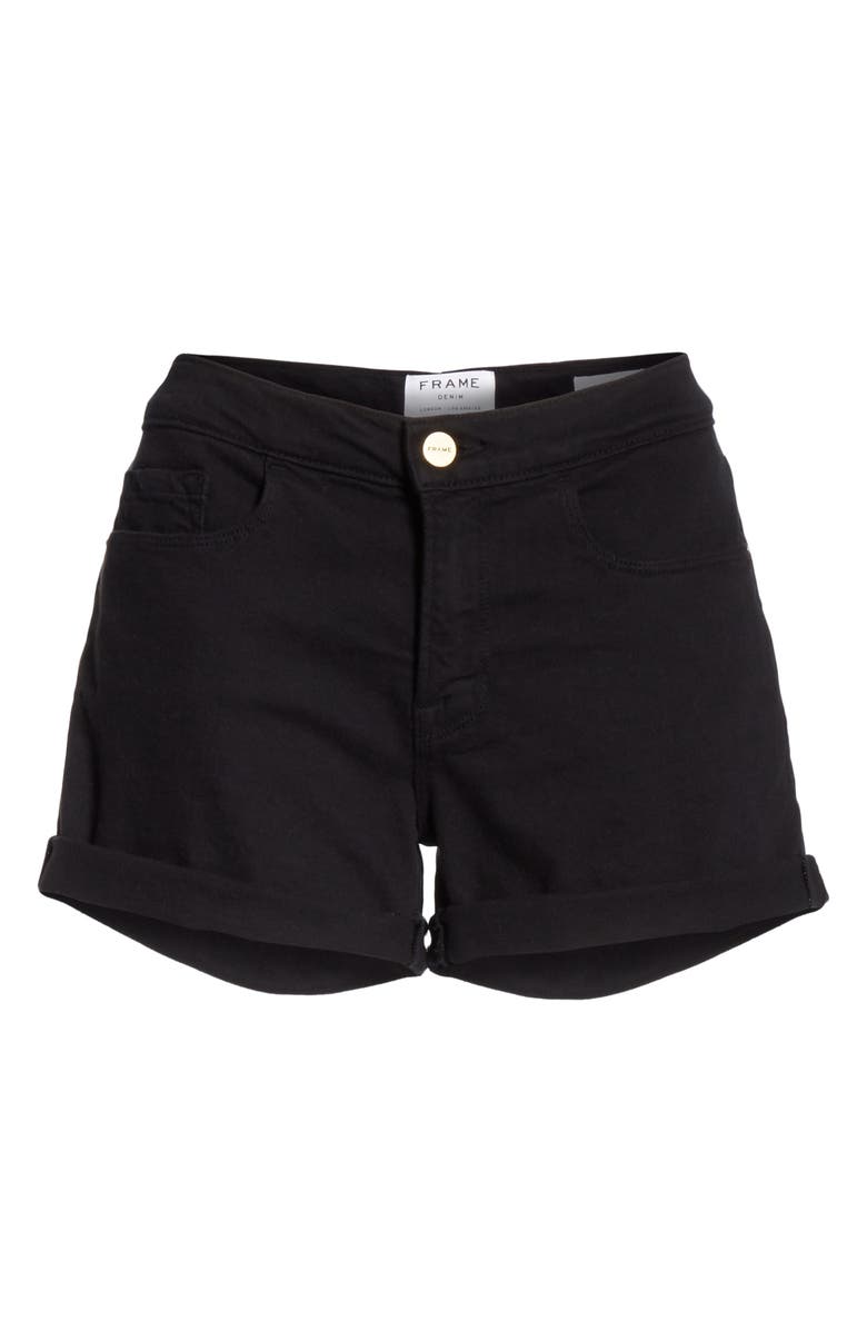 FRAME Le Cutoff Denim Shorts, Alternate, color,