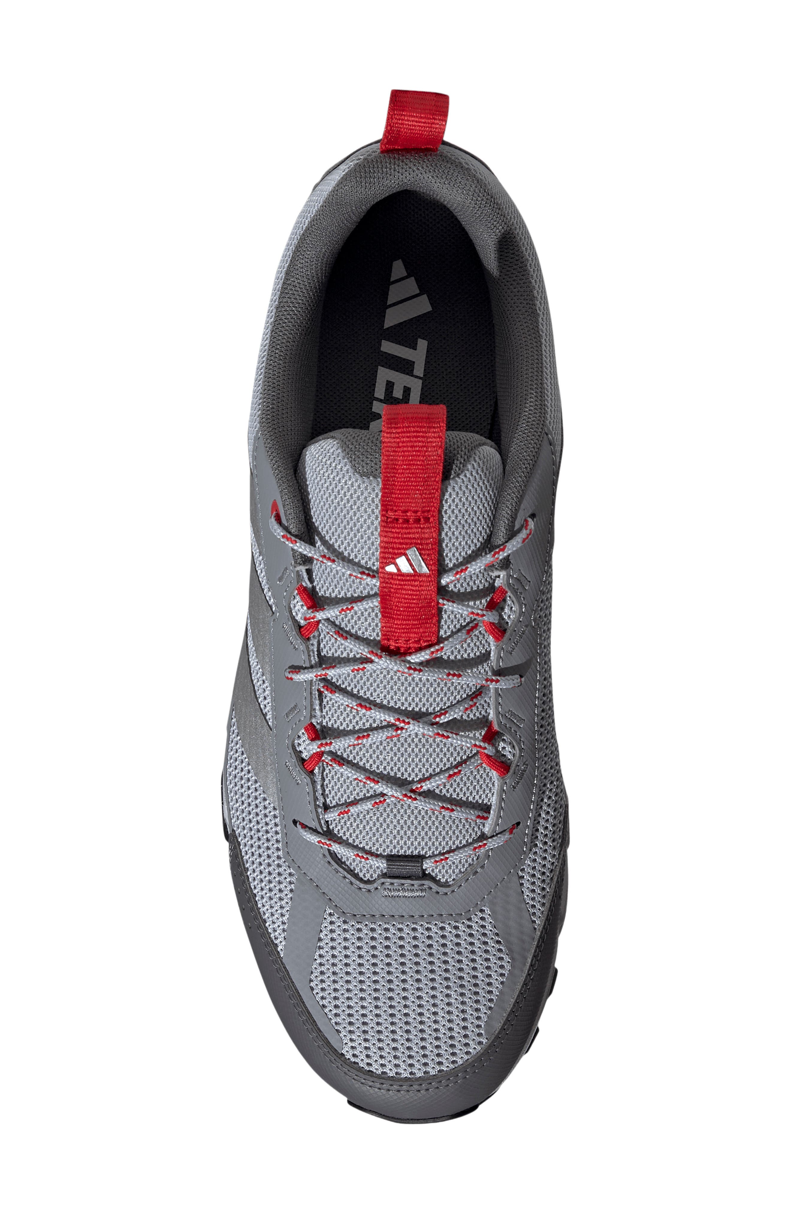 Terrex Rockadia Hiking Shoe, Alternate, color, SILVER/ SILVER/ BETTER SCARLET