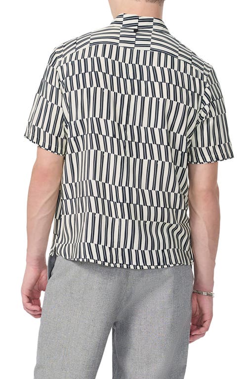 Rag & Bone Dalton Print Short Sleeve Button-up Shirt