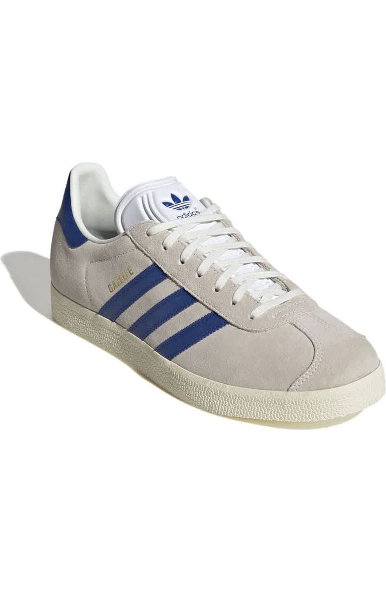 adidas Originals Men's adidas Originals White Manchester United x George Best Lifestyler Gazelle Shoes, Alternate, color, White