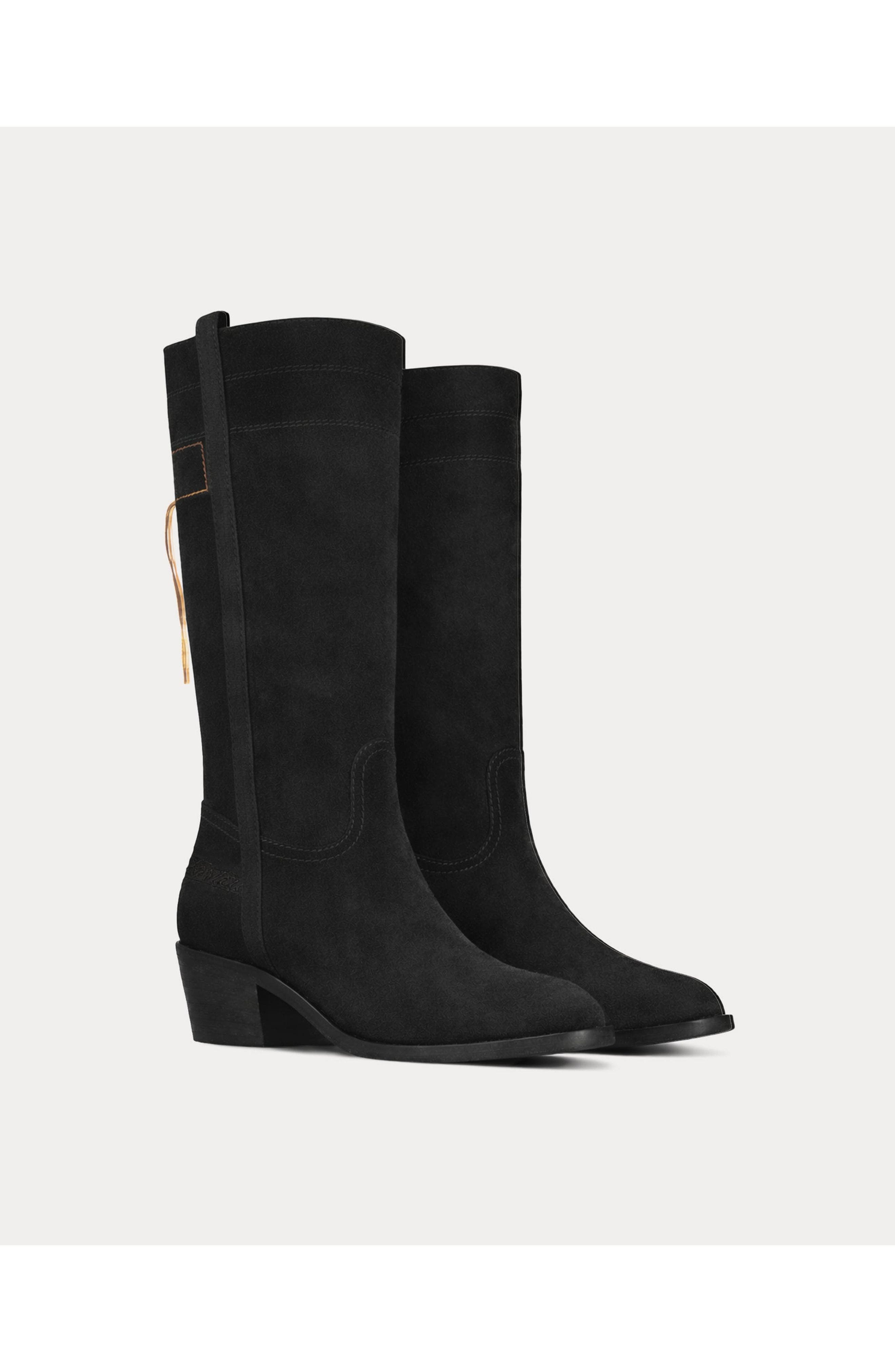 Fortela Camperos Western Boots, Alternate, color, Black