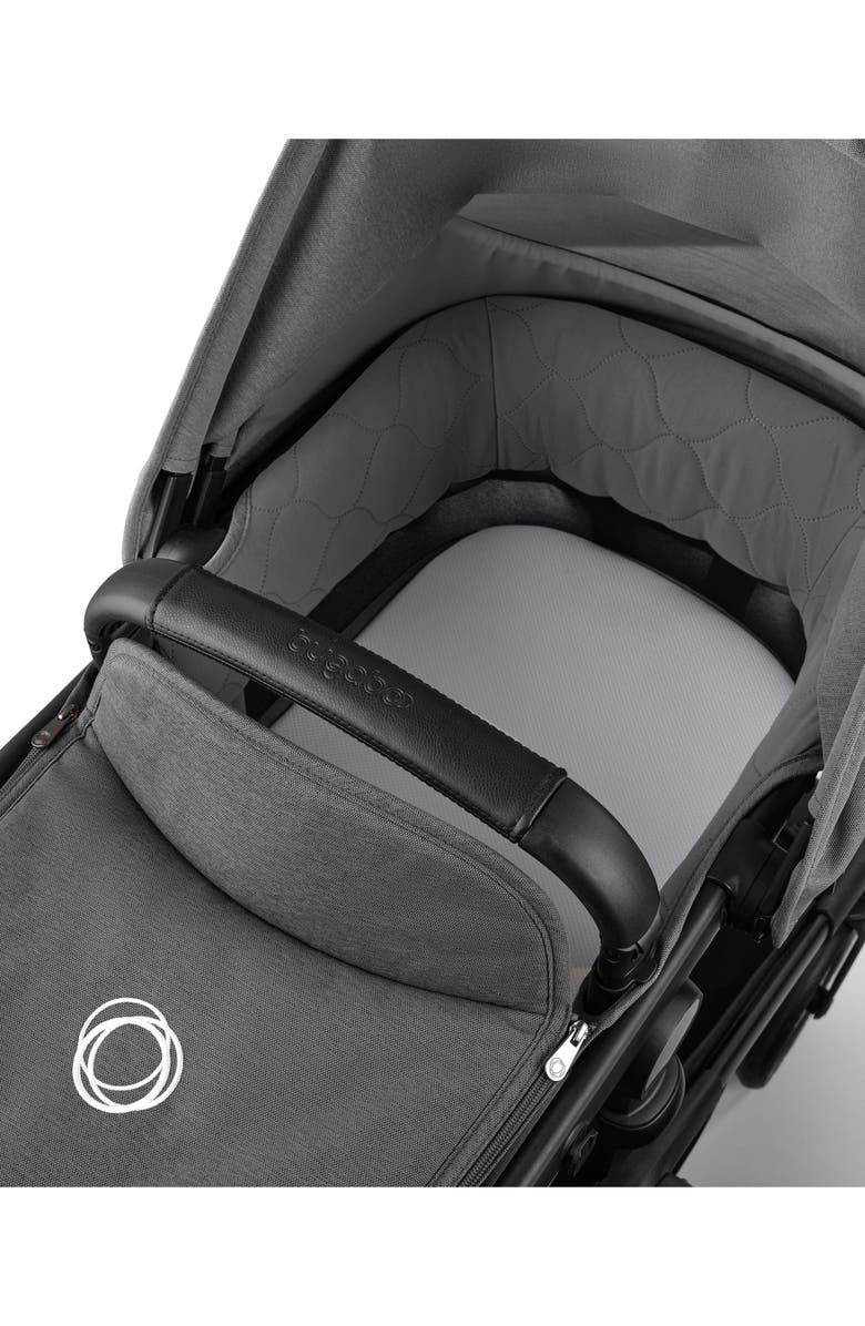 Bugaboo Bassinet Fabric Set for Kangaroo Stroller, Alternate, color, Moon Grey