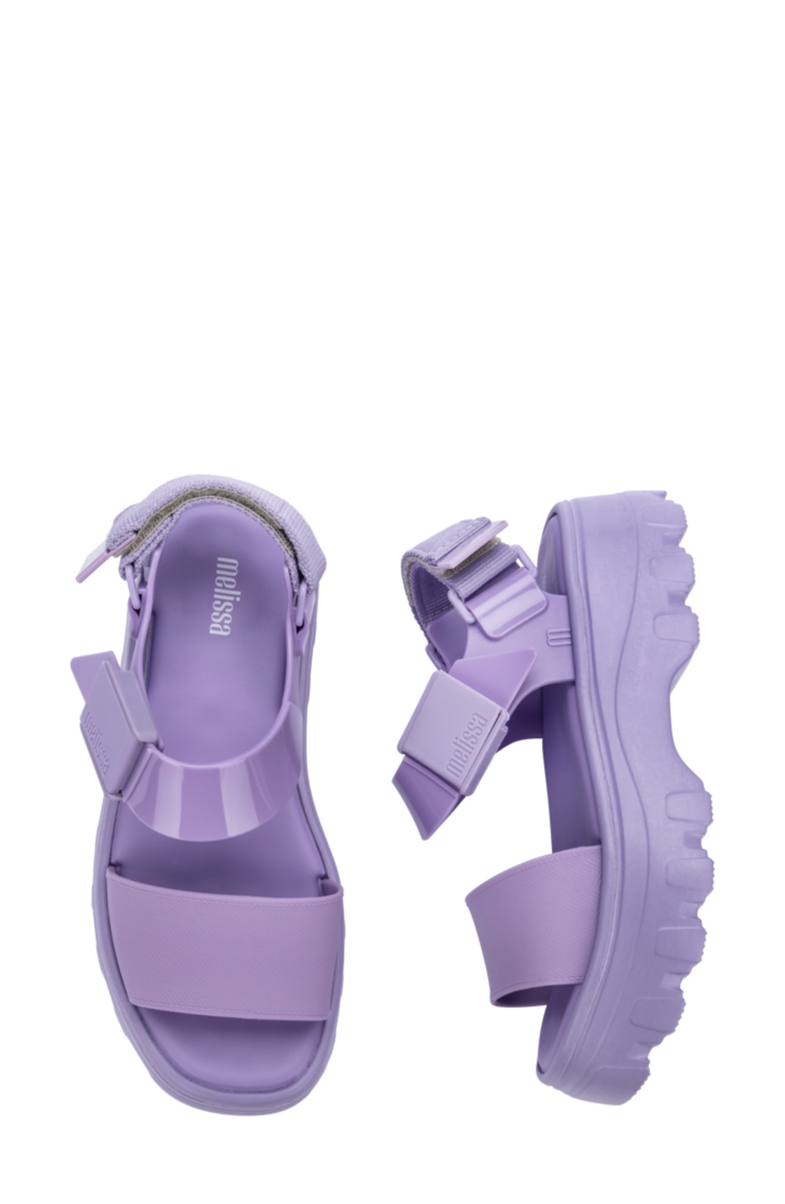 Melissa Kick Off Platform Sandal, Alternate, color, Lilac