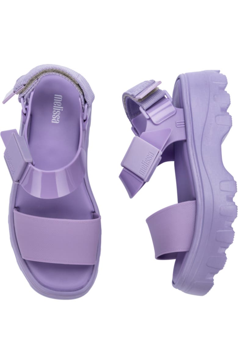 Melissa Kick Off Platform Sandal, Alternate, color, Lilac