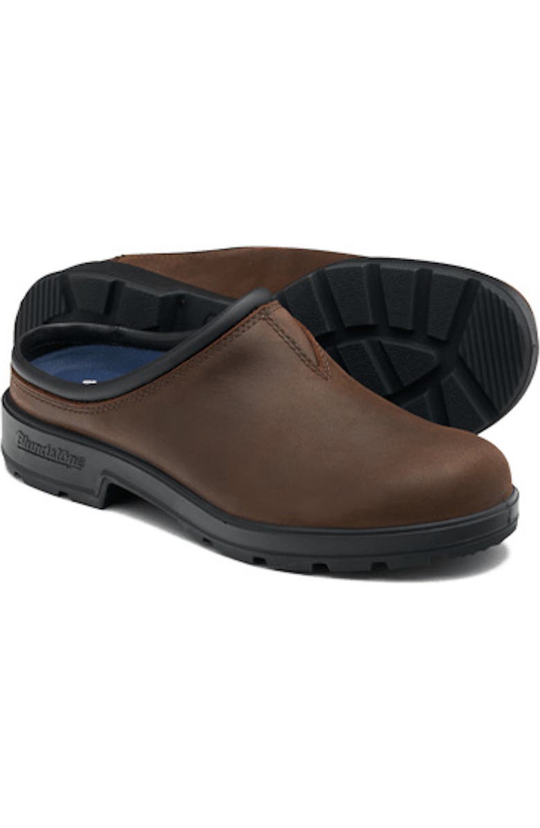Blundstone Footwear Water Resistant Clog, Alternate, color, Antique Brown