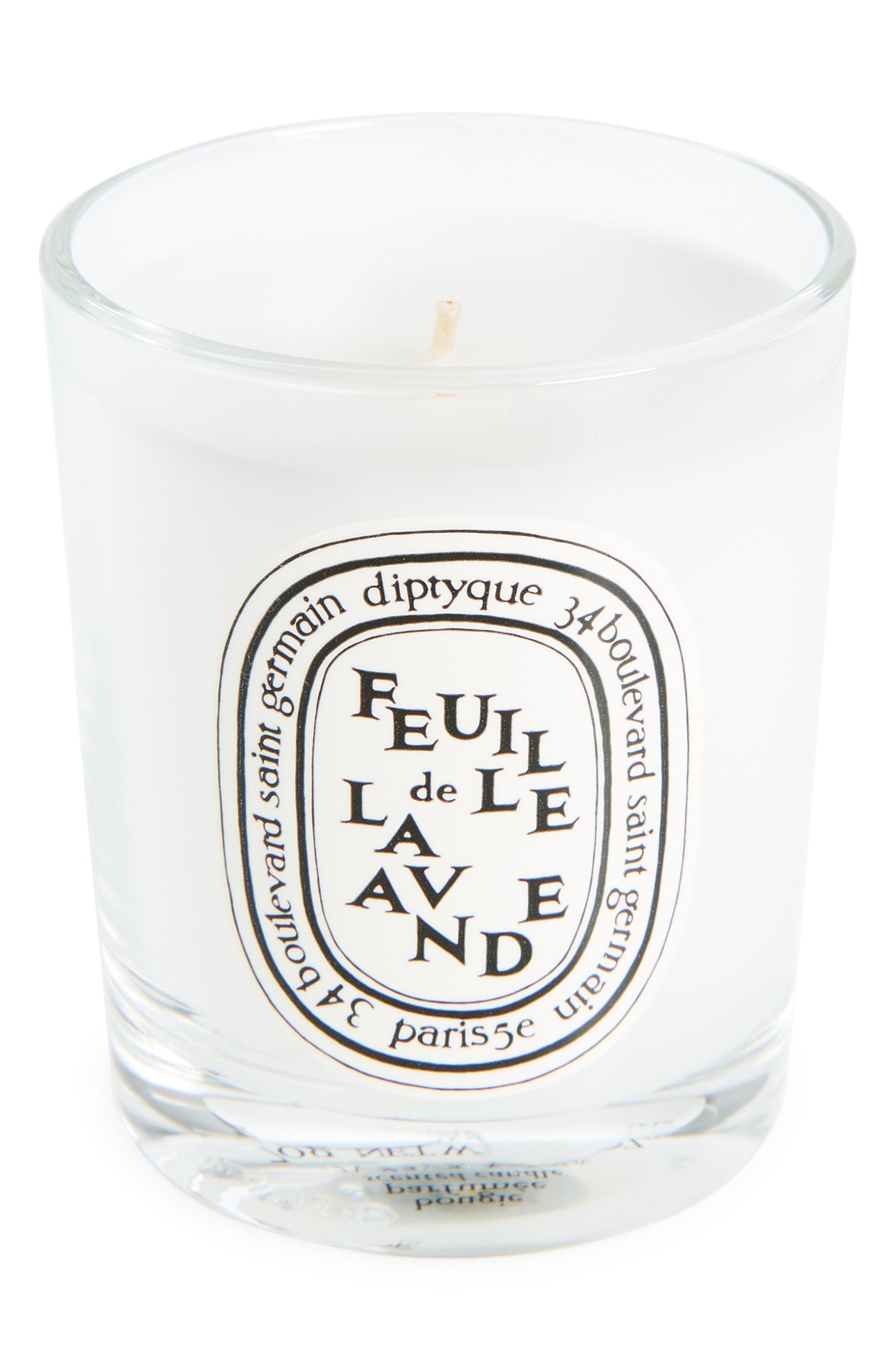 Feuille de Lavande (Lavender Leaf) Scented Candle - Thumbnail 4