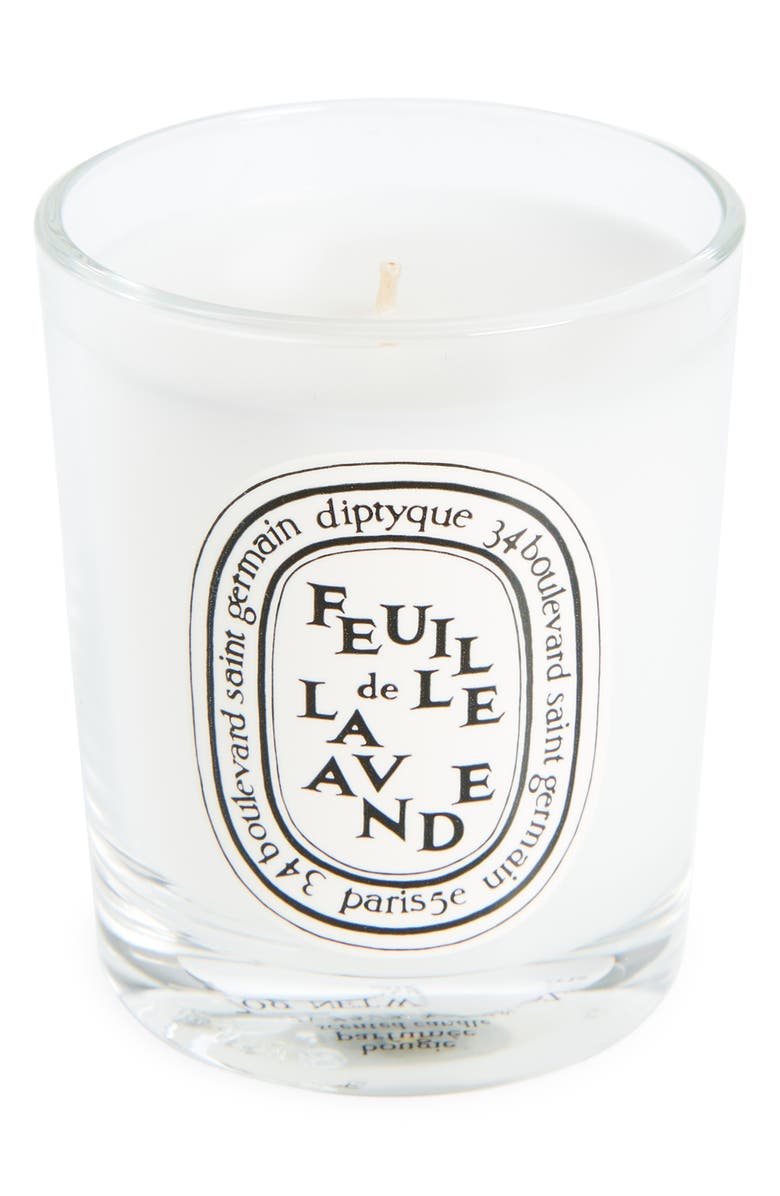 Diptyque Feuille de Lavande (Lavender Leaf) Scented Candle, Alternate, color,