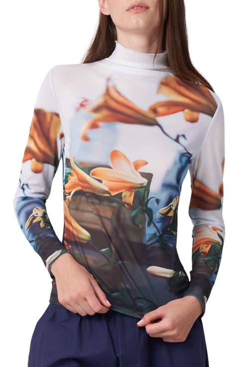 Paulie Mock Neck Top