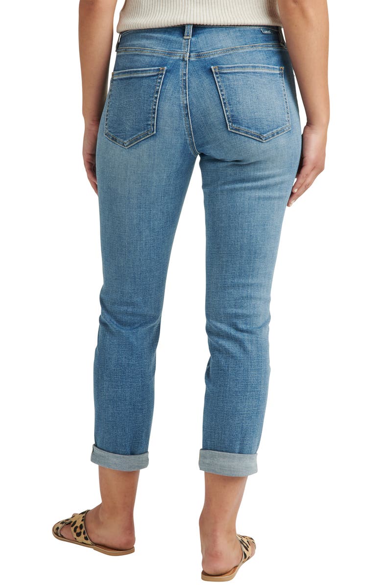 JAG Jeans Carter High Waist Girlfriend Jeans, Alternate, color, 
