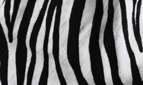 Etta Loves Zebra Sensory Lovey In Black And White