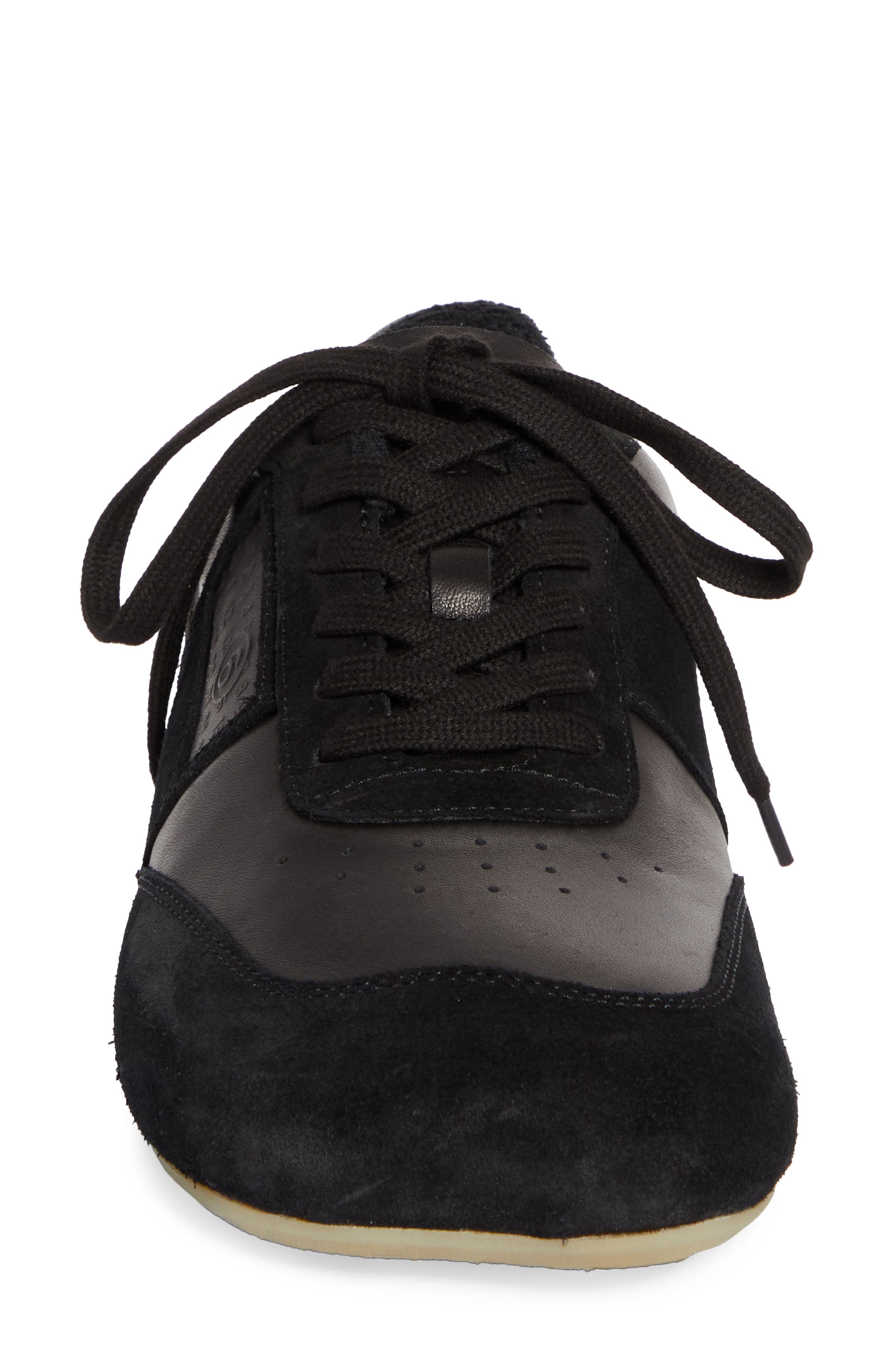 MM6 Maison Margiela Low Top Sneaker, Alternate, color, Black