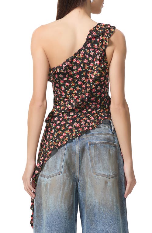 AFRM AFRM VIVICA RUFFLE ONE-SHOULDER SLEEVELESS TOP 