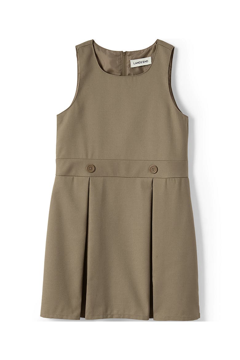 Girls Uniform Solid Jumper, Alternate, color, Khaki
