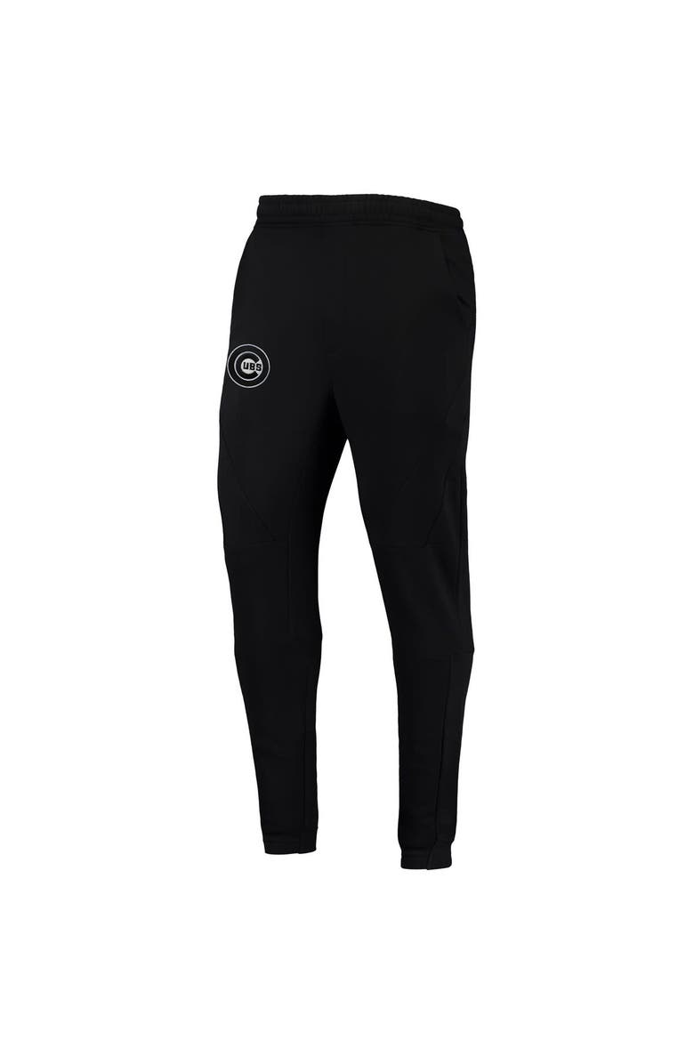 LEVELWEAR Men's Levelwear Black Chicago Cubs Tempo 22 Fleece Pants, Alternate, color, Black