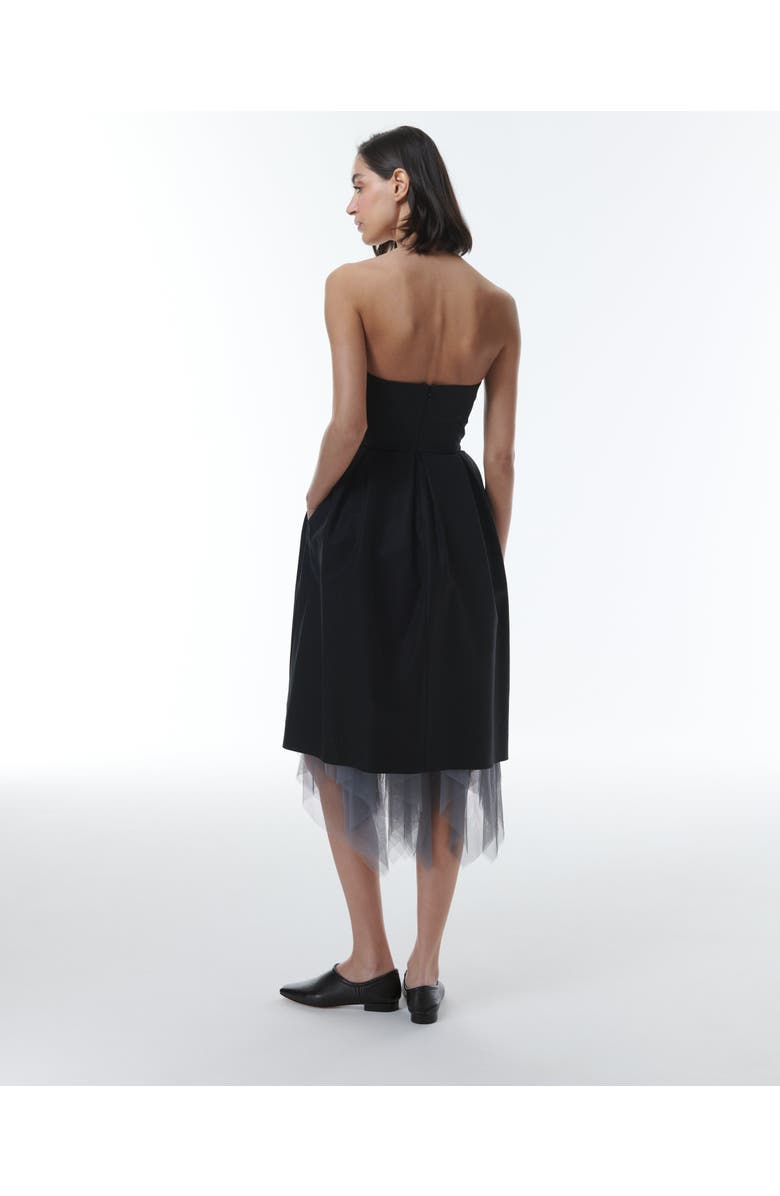 THEO The Label Aphrodite Dress with Tulle Hem, Alternate, color,