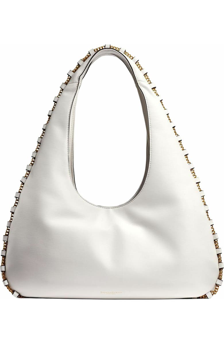 Donna Karan New York Batiste Shoulder Bag, Main, color, Brilliant White
