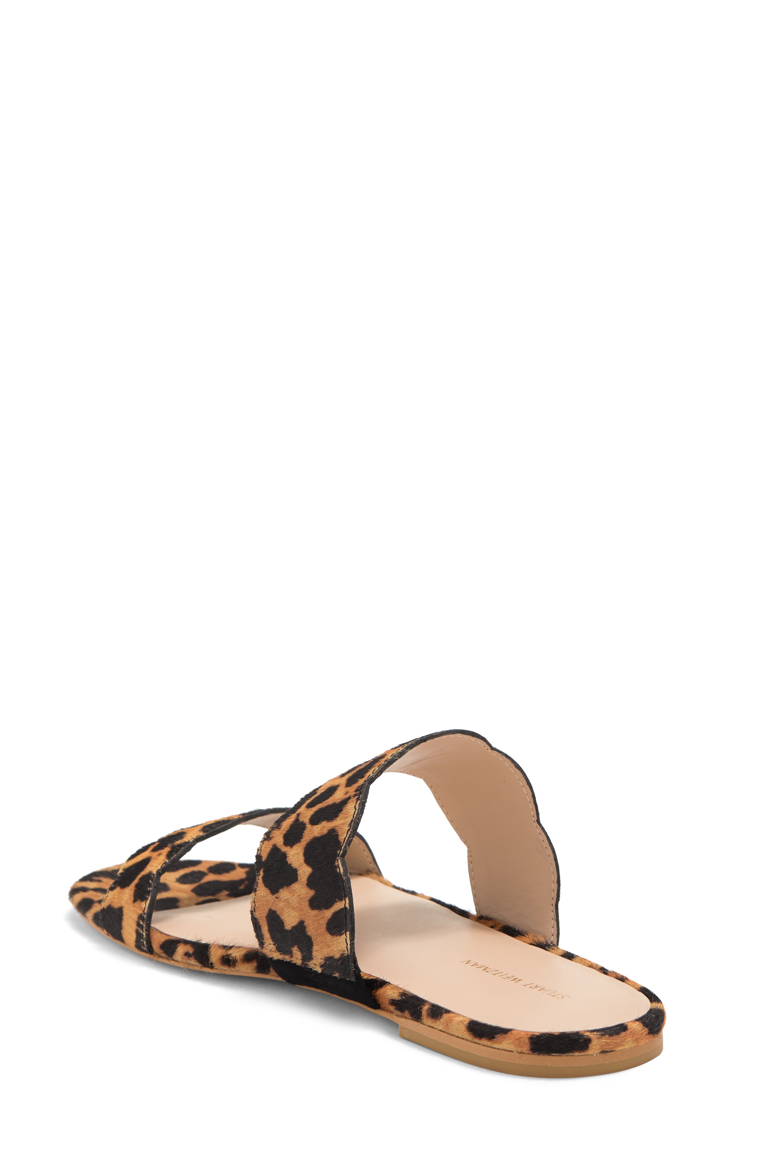 Stuart Weitzman Santorini Scallop Slide Sandal, Alternate, color, 