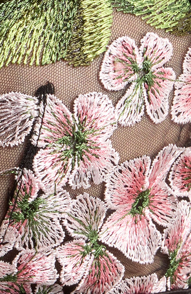 KILO BRAVA Hydrangea Lace Underwire Bra, Alternate, color, Hydrangea Night